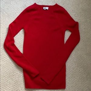 100% Wool - Red Uniqlo Sweater - XS